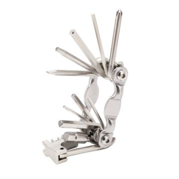 BG-9835D 11-in-1 Bicycle Maintenance Tool with Interception Machine (Silver) - 1