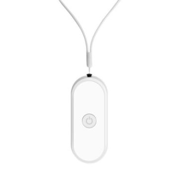 EP206 White Hanging Neck Negative Ion Necklace Air Purifier - 1