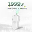 EP206 White Hanging Neck Negative Ion Necklace Air Purifier - 4