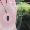 EP206 White Hanging Neck Negative Ion Necklace Air Purifier - 7