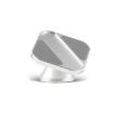 Silver Aluminum Alloy Car Mobile Phone Bracket - Portable Folding Frame - 1