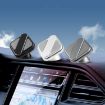Silver Aluminum Alloy Car Mobile Phone Bracket - Portable Folding Frame - 2