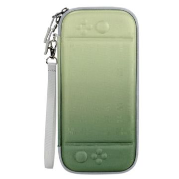 Green EVA Hard Shell Storage Bag with Card Slot for Nintendo Switch YK01 - 1