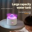 HX-130 White Planet Night Light Flame Aromatherapy Humidifier US Plug - 6