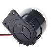 BJ-1K High-Decibel Buzzer Siren Alarm, 220V, Wall-Mounted, Red/White/Black - 3
