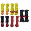 Luminous Tent Wind Rope with S Buckle - 4m x 6 Rolls, Red - 2