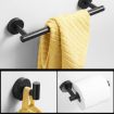 4 PCS 304 Stainless Steel Towel Rack Set - 50cm, Model 450604G - 5