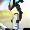 Universal Car Rearview Mirror Mobile Phone Holder - H02 Pillow Design - 9