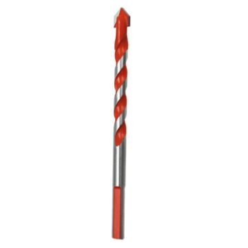 6mm Ceramic Triangle Handle Metal Flashlight Drill Bit - 1