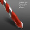 6mm Ceramic Triangle Handle Metal Flashlight Drill Bit - 3