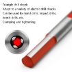 6mm Ceramic Triangle Handle Metal Flashlight Drill Bit - 5