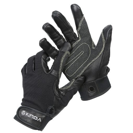 XINDA H-ST01 Outdoor Rope Drop Gloves, Fitness & SRT, Size M - 1