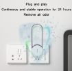 USB Plug-In Negative Ion Air Purifier Odor Deodorizer - Blue - 5