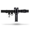 Fishing Rod Waist Belt Holder Support (28157-B Black) - 2