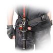 Fishing Rod Waist Belt Holder Support (28157-B Black) - 7