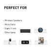2pcs Set White Speaker Wall Bracket Surveillance Camera Holder - 3