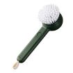 Multifunctional Green Fruit & Vegetable Cleaning Brush - Efficient Cleaner - 1