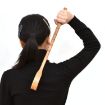 BQR01 Bamboo Back Scratcher Long Handle Wooden Massage - Nature Color - 7