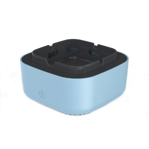 Sky Blue Electronic Ashtray Household Air Purifier - Odor Eliminator - 1