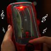 Two-Player Red Children's Car Adventure Battle Toy Game - 4
