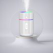 White USB Mini Car Air Purifier - Colorful Cup Humidifier - 2
