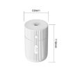 White USB Mini Car Air Purifier - Colorful Cup Humidifier - 3