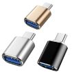 USB 3.0 Female to USB-C Male OTG Adapter - 10 Pack (Silver) - 2