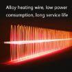 12V Red Vehicle-Mounted Cooling & Heating Fan Defogger - Model 8265 - 4