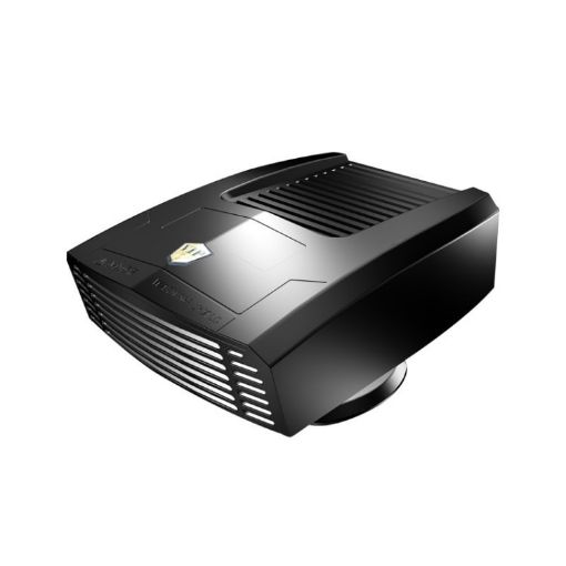 12V Black Vehicle-Mounted Cooling & Heating Fan Defogger - Model 8265 - 1
