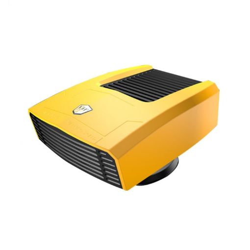 24V Yellow Vehicle-Mounted Cooling & Heating Fan Defogger - Model 8265 - 1