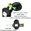 Green Car Diamond Suction Cup Mobile Phone Holder - 3
