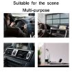 Green Car Diamond Suction Cup Mobile Phone Holder - 6