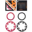WEST BIKING YP0719274 53-39T Road Bike Crank Double Disc Black - 7