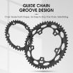 WEST BIKING YP0719274 53-39T Road Bike Crank Double Disc Red - 5