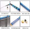 Carbon Fishing Rod, 3.6m Short Section, Positioning Handle, Black - 5