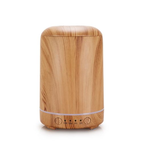 STB-105 Wood Grain USB Air Purifier - Light Wooden Grain Aromatherapy - 1