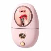 Q801A Pink Makeup Mirror & Spray Moisturizing Device - 1