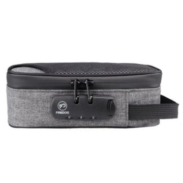 FIREDOG CL109 Grey Deodorant Tobacco Pack Cigarette Locking Pipe Pack - 1