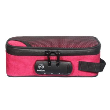 FIREDOG CL109 Rose Red Deodorant Tobacco Pack Cigarette Locking Pipe Pack - 1