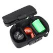 FIREDOG CL109 Rose Red Deodorant Tobacco Pack Cigarette Locking Pipe Pack - 7