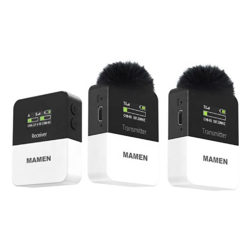 MAMEN KT-W1 Live Single-Reverse Camera Microphone, 2 in 1 Spec - 1