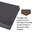Wine Red PU Leather Laptop Case for HP Spectre X360 13-AW 13.3" - 6