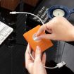 Portable Mobile Phone Data Cable Storage Box Set - Orange & Blue (2-Pack) - 3