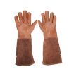XL Floral Garden Cut-Resistant Leather Gloves JJ-GD102 - 1 Pair - 1