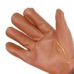 XL Floral Garden Cut-Resistant Leather Gloves JJ-GD102 - 1 Pair - 3