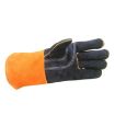 Cut-Proof Leather Welding Gloves JJ-S2011, Free Size, Yellow Black - 2