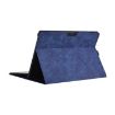 13" Leather Tablet Case for Microsoft Surface Pro X, Dark Blue + Power Bag - 4