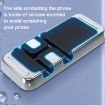 S15 Magnetic Aluminum Car Phone Holder - Black Data Cable Storage - 6