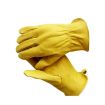 JJ-5002 Genuine Leather Safety Gloves, Outdoor Riding/Gardening, Size S - 2