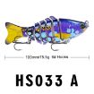 PROBEROS HS033 Knotty Lure 10cm 15.61g Plastic Hard Fish Bait (A) - 2